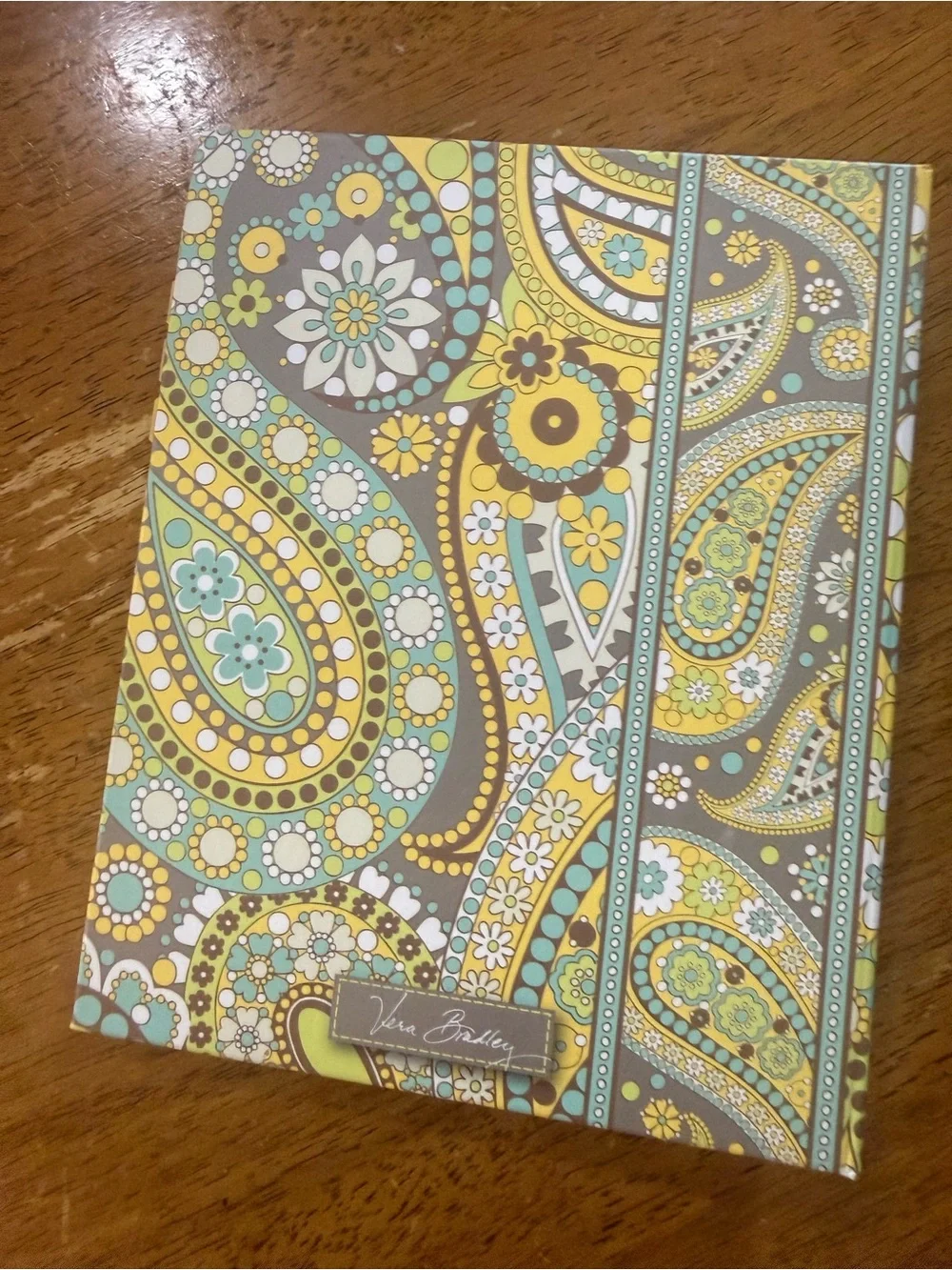 Vera Bradley Address Book in Lemon Parfait, NWoT
